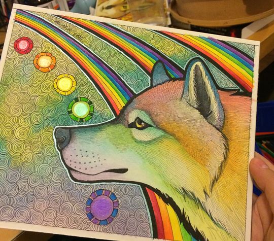 photo 2016 - Wolf series - Rainbow Wolf photo 02 540x_zpsmuyde5vi.jpg