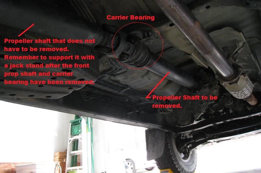 replacing u joints toyota tundra #2