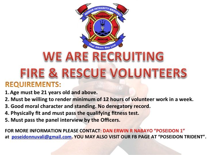 Fire and Rescue Volunteer
