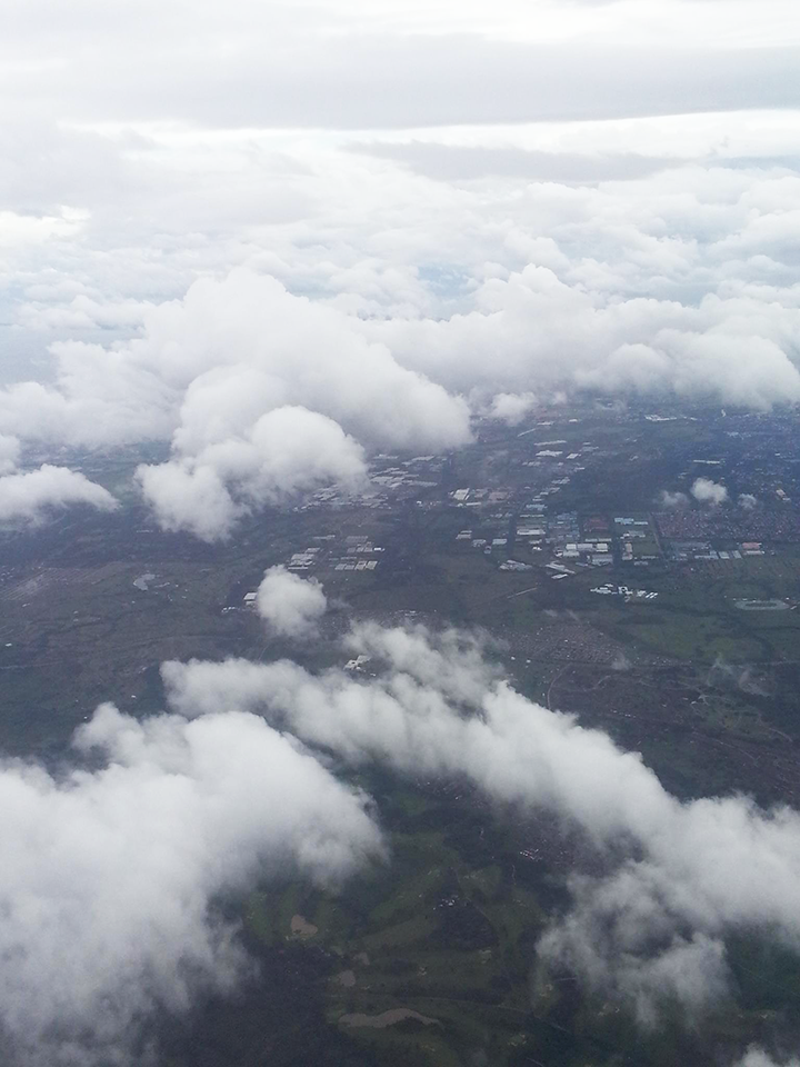 Nuvali View from Airplane
