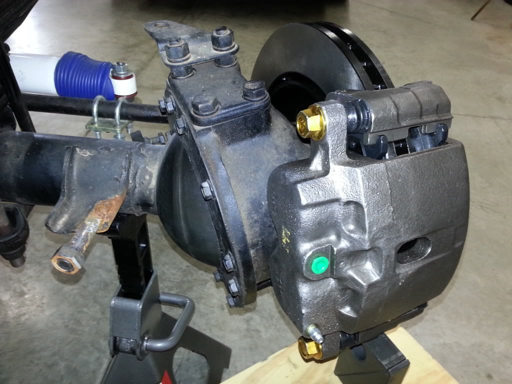 7375 Dana 60 front axle drum to disk Ford Truck Enthusiasts Forums