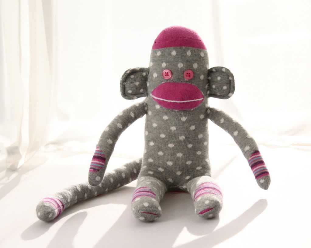 sock monkey modelling