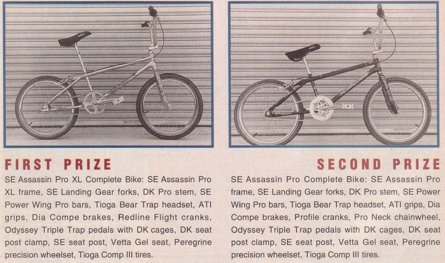 se assassin bmx bike