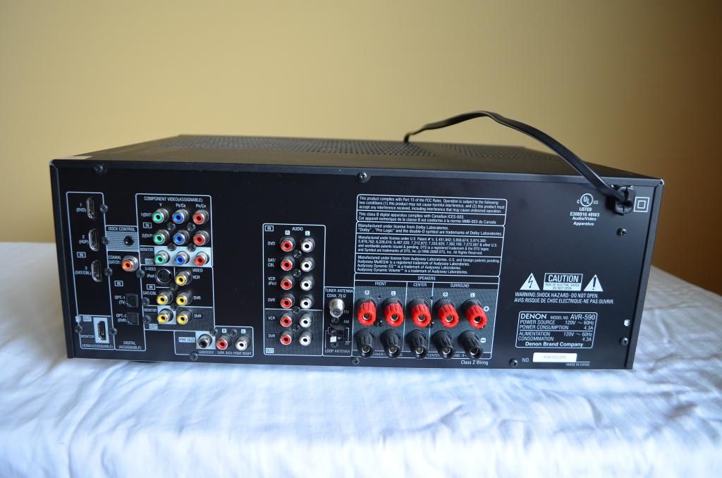 For Sale: Denon AVR-590 A/V reciever | AVS Forum