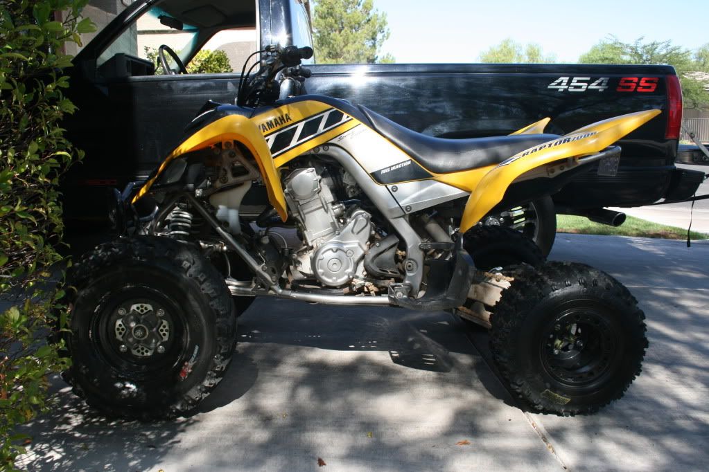 Yamaha Raptor Forum View Single Post yellow raptor pics!!