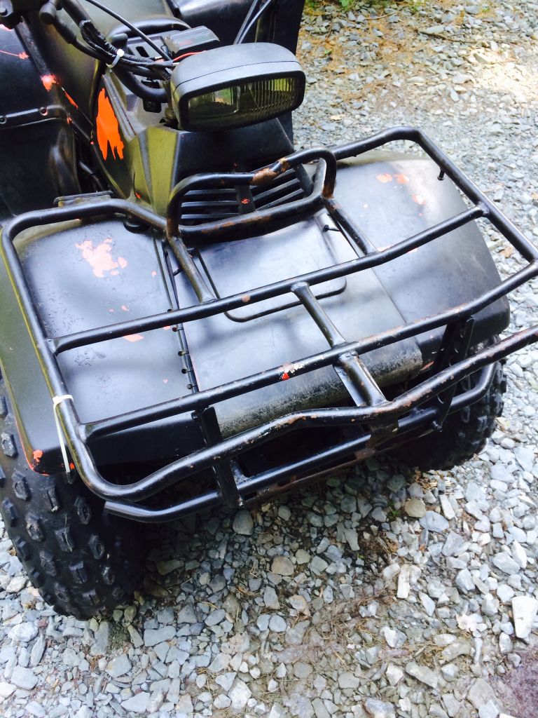 Homemade fenders on Quadrunner 250 Suzuki ATV Forum