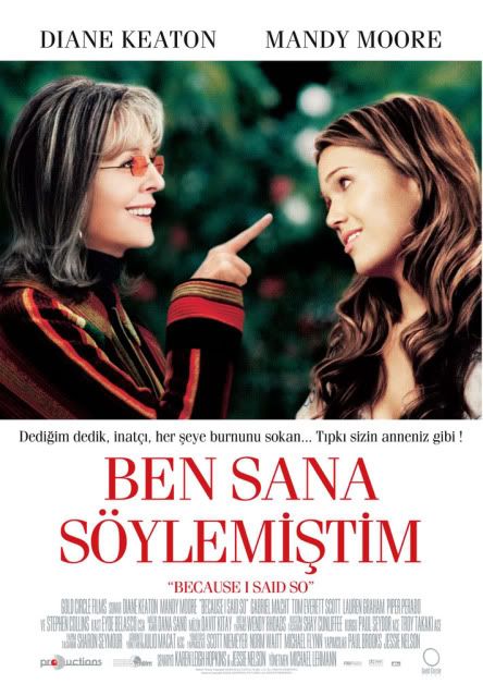 Ben Sana Söylemiştim Because I Said So DVDRip 2007 Türkçe Dublaj Ben Sana Söylemiştim Because I Said So DVDRip 2007 Türkçe Dublaj