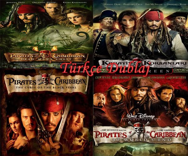 Karayip Korsanları 1-2-3-4 BoxSet Türkçe Dublaj BRRip XviD Karayip Korsanları 1-2-3-4 BoxSet Türkçe Dublaj BRRip XviD