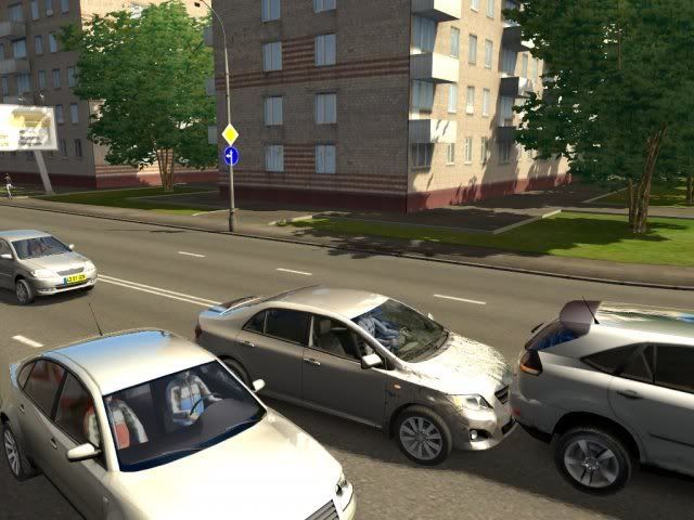 Resmin Büyük Hali için tıklayın 3D Car Instructor 2.2 Araba Kullanma oyunu