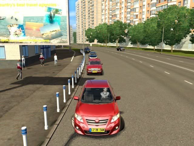 Resmin Büyük Hali için tıklayın 3D Car Instructor 2.2 Araba Kullanma oyunu