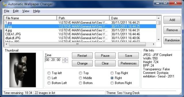 Automatic Wallpaper Changer 4.10.14 Masa Üstünüzde Slayt Şov Automatic Wallpaper Changer 4.10.14 Masa Üstünüzde Slayt Şov