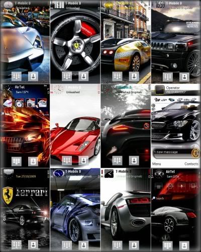 Cars Themes for Nokia S60 Simbian 9.4 Cars Themes for Nokia S60 Simbian 9.4