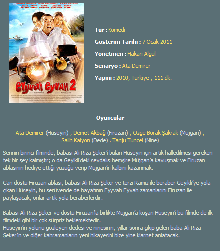 Eyyvah Eyvah 2 (2011) DVDRip XviD indir izle