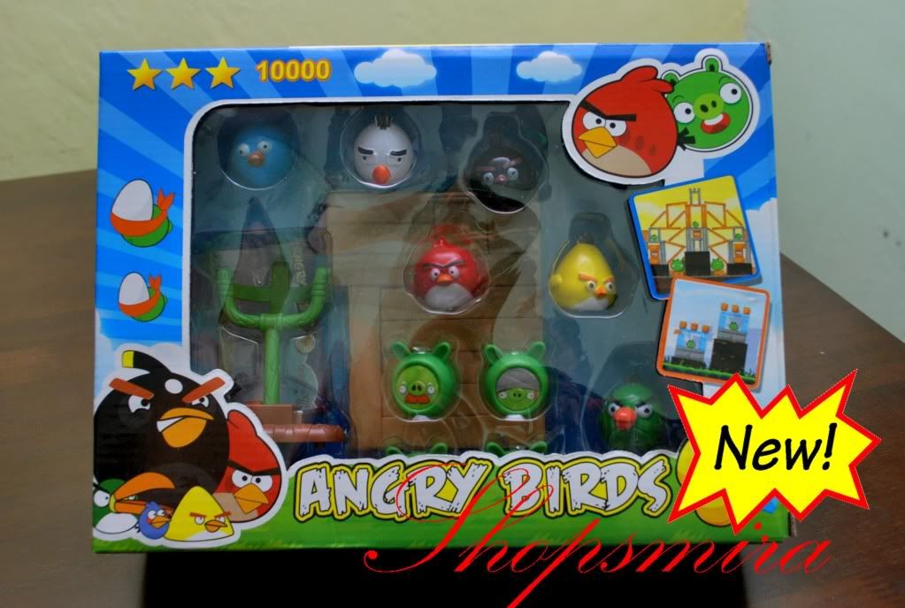 30PCS BNIB ANGRY BIRDS KNOCK ON WOOD CATAPULT SLINGSHOT GAME TOY SET eBay