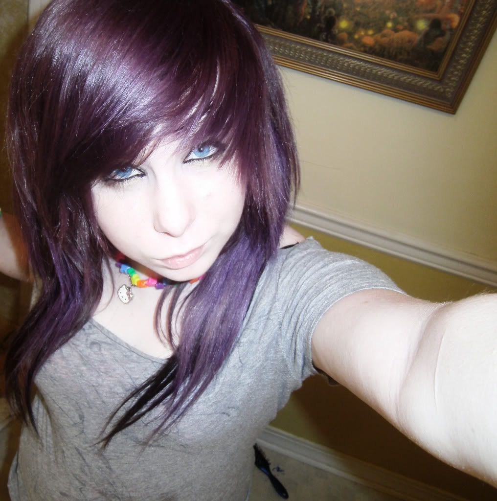 Purple Hair Scene Girl Blue Eyes Photo by HaiHelloHaleh | Photobucket