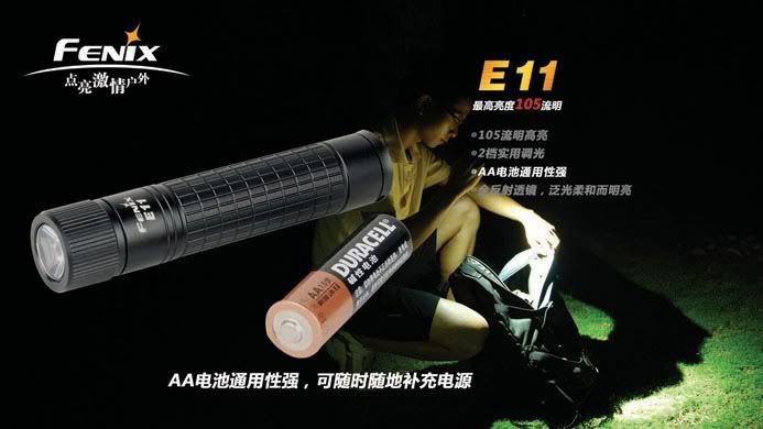 Fenix E11 (AA) | Candle Power Flashlight Forum