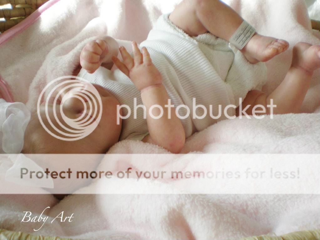 Prototype Reborn Baby Girl by Baby Art OOAK Newborn 'Then There Was You' Kit