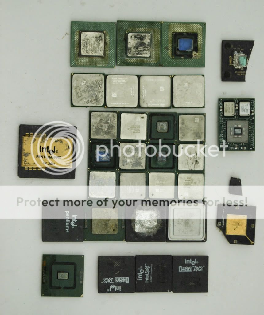 CPU Chips   Scrap Gold Recovery   4+ lbs.  
