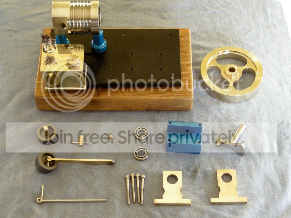 Jan Ridders Flame Eater with internal valve | Home Model Engine ...