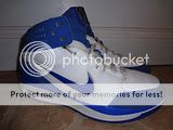 Nike High Tops Basketball Shoes Athletic Size 11 LN3 Vintage White 