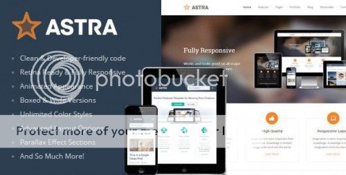Astra - Responsive Multi-Purpose HTML Template