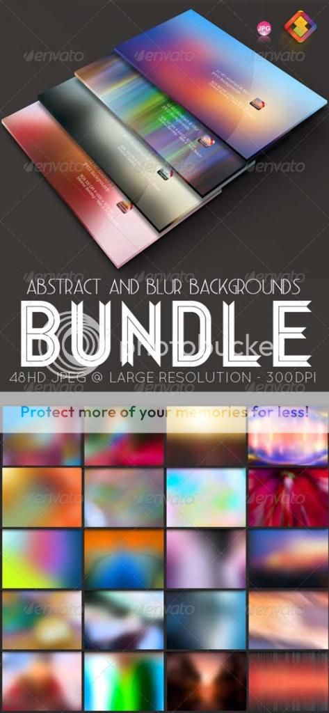 GraphicRiver Abstract & Blur Backgrounds Bundle