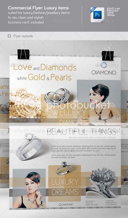 GraphicRiver Commercial Flyer: Luxury Items