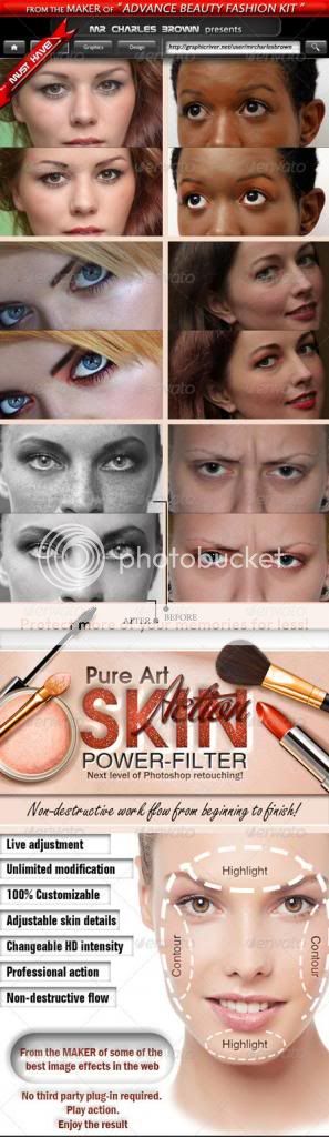 GraphicRiver Pure Art Skin Power Filter
