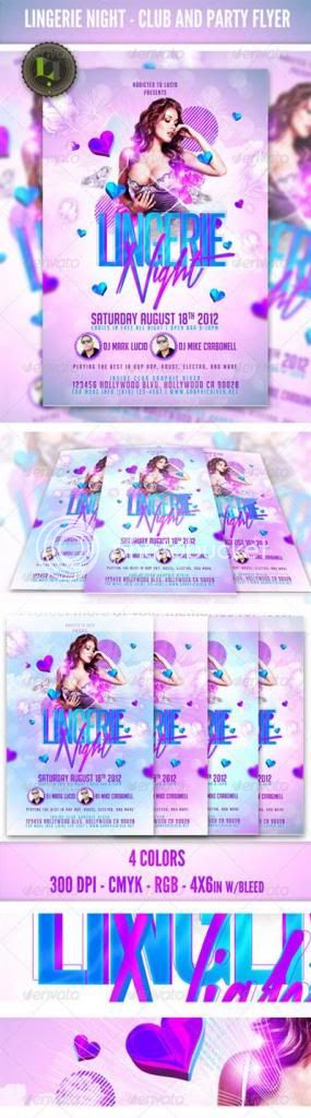 Ladies Night Party Club Flyer Template 2503811