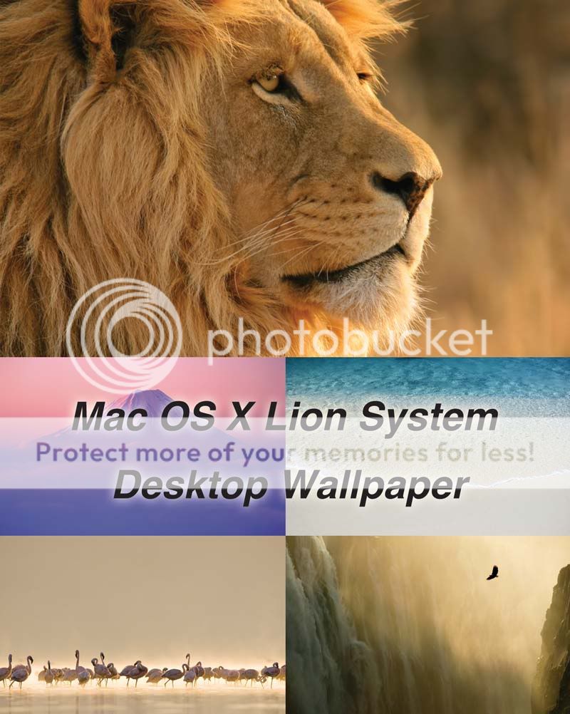 Mac OS X Lion Desktop Wallpaper