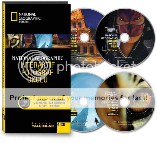 NG İnteraktif Fotoğraf Okulu - 4 CD - Türkçe