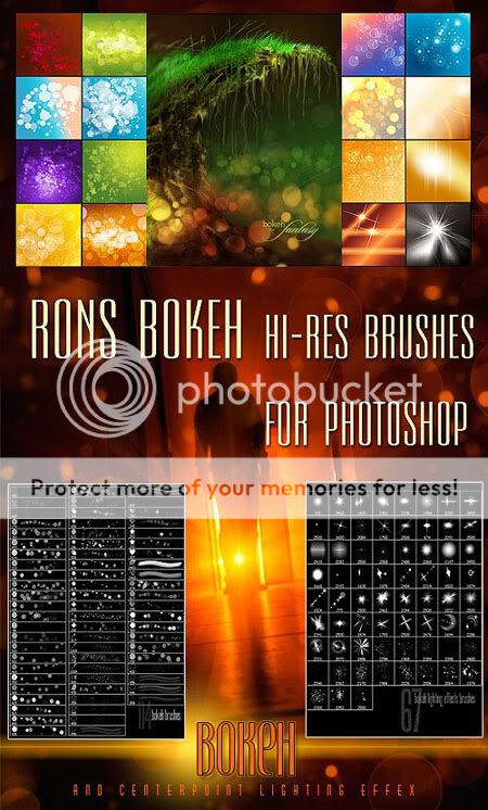 Rons Deviney Light Effects - Photoshop Brushes