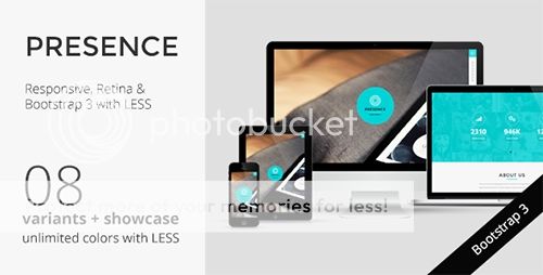 ThemeForest - PRESENCE - Responsive One Page Parallax Template - FULL